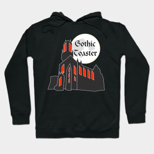 Gothic Toaster - Burning Castle Hoodie